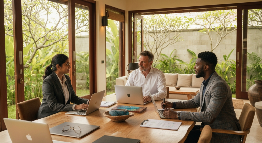 Professional relocation consultants helping Dubai expats move to Bali