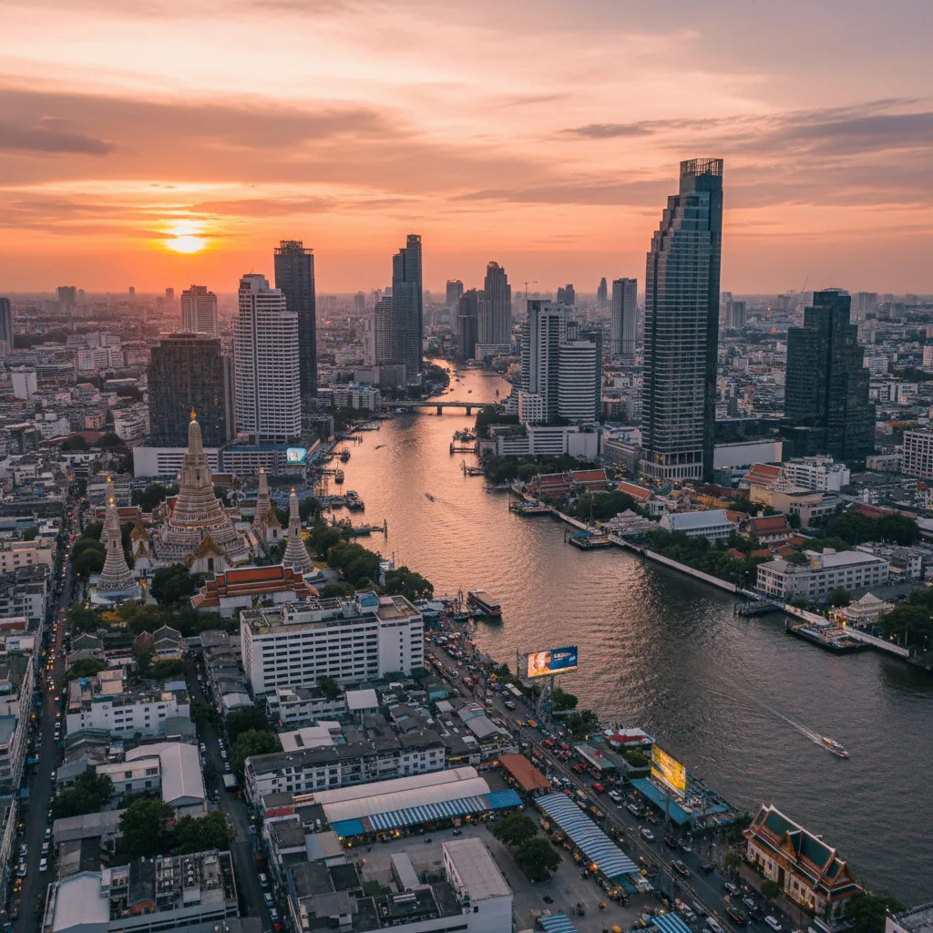Bangkok Thailand cityscape alternative