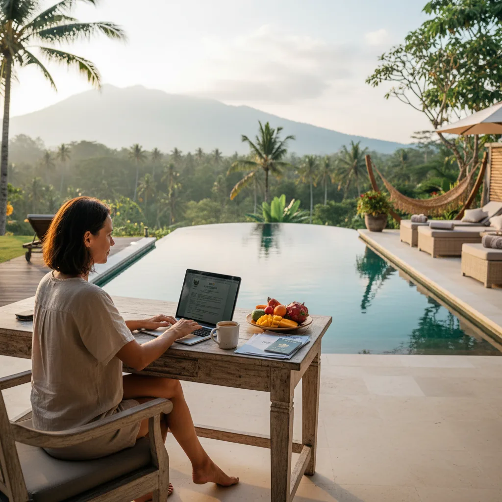 Digital nomad visa lifestyle Bali