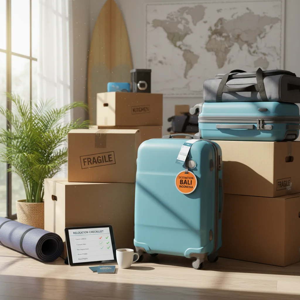 Dubai Bali relocation checklist