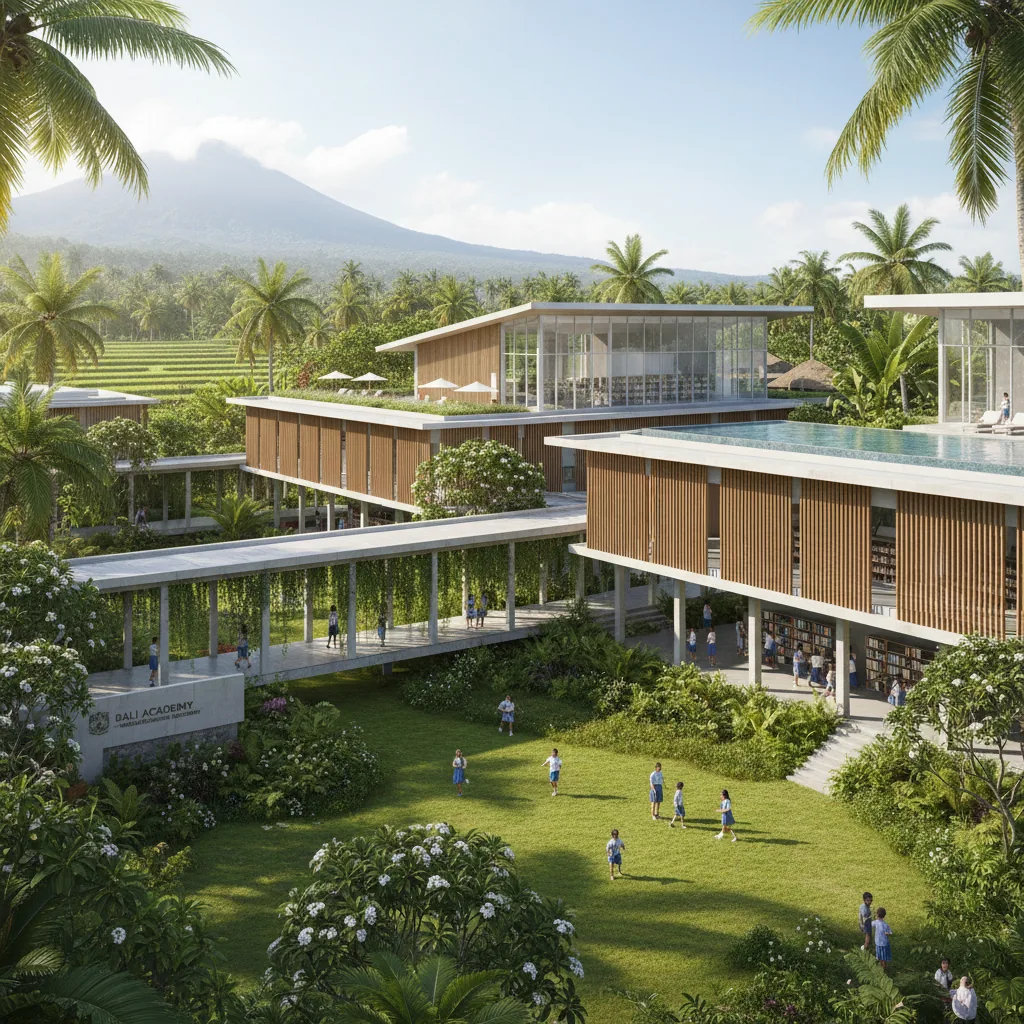 International school campus Bali