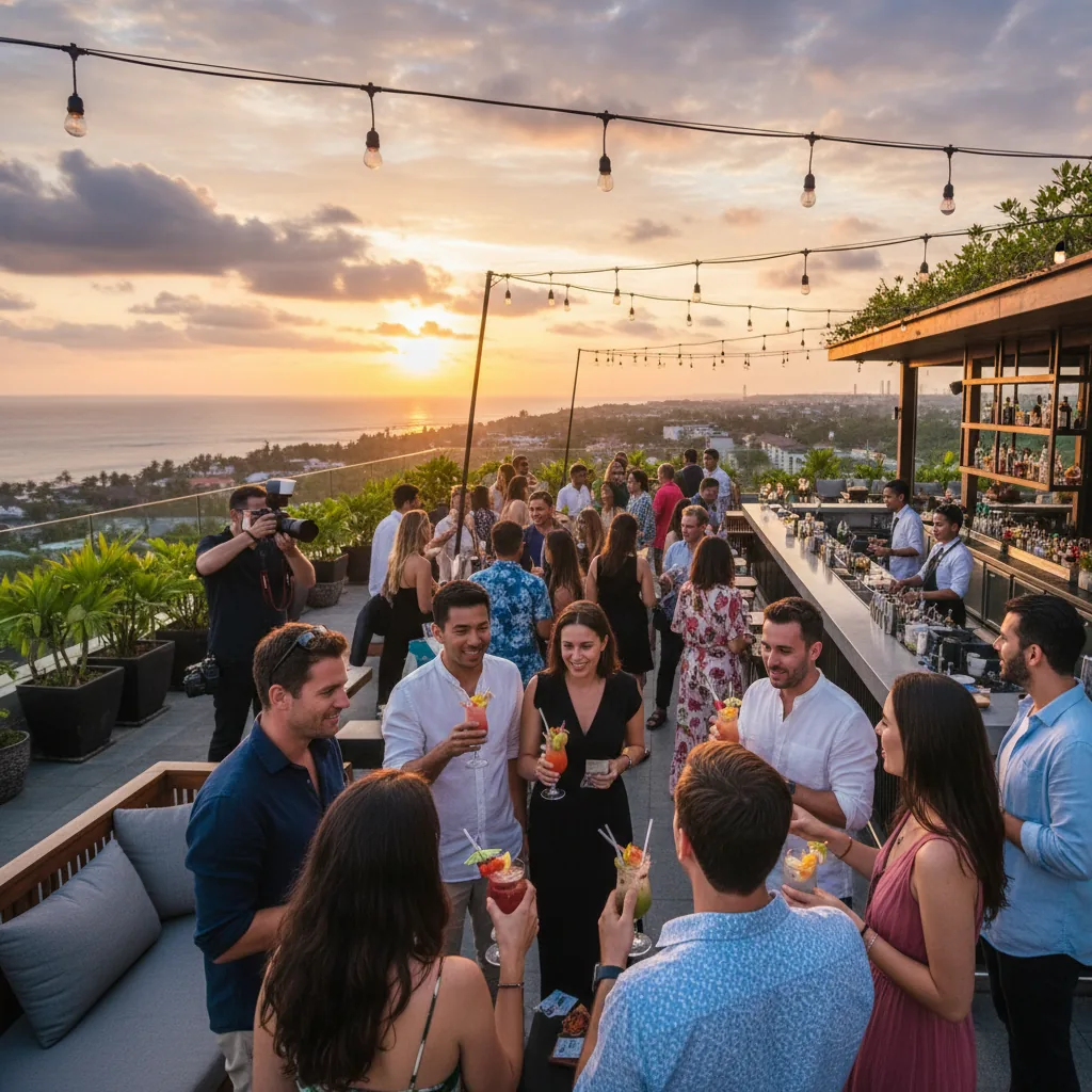 Expat community social event Bali