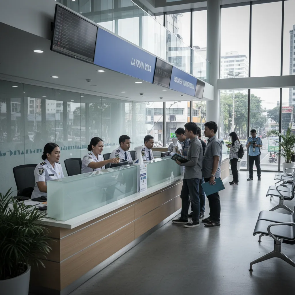 Indonesia visa processing office