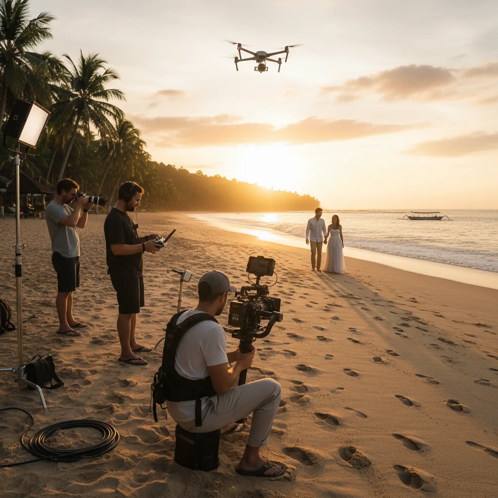 Juara Production video crew Bali