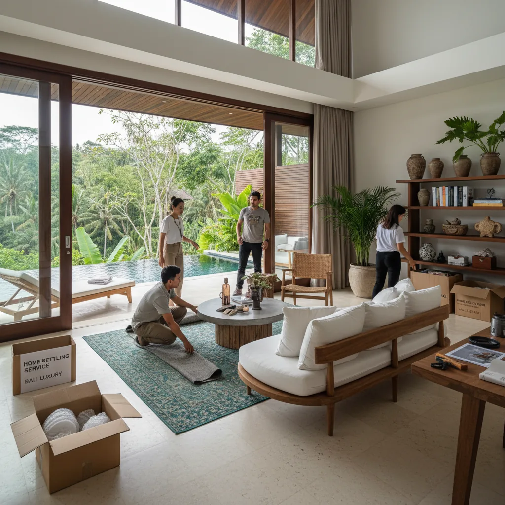 Settling-in home support service Bali