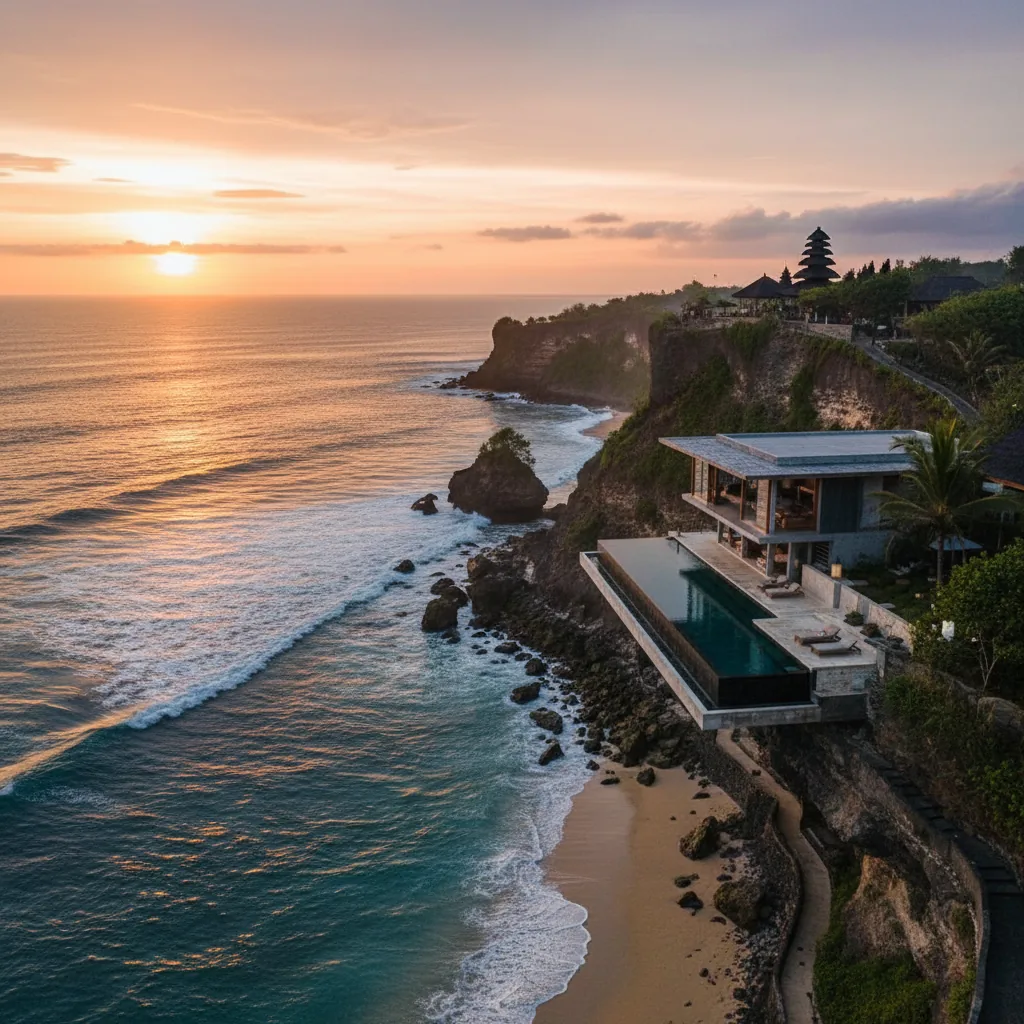 Uluwatu clifftop luxury living Bali