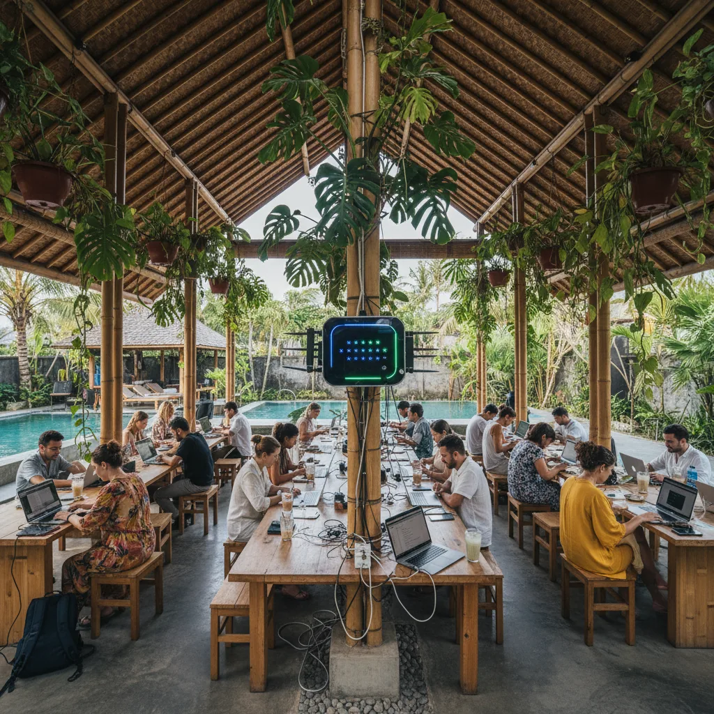 Bali coworking space digital nomads